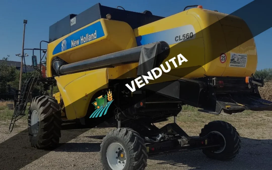 Mietitrebbia Usata New Holland CL 560 (007)